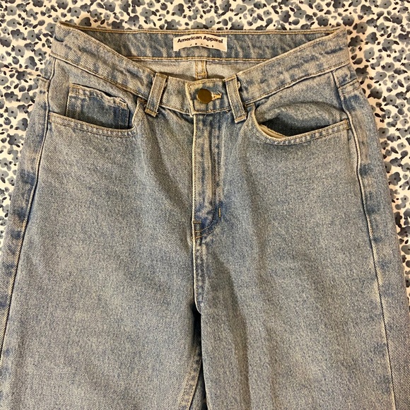 American Apparel High Waist Jeans Slim size 26 - Picture 3 of 5